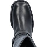 Nelson - Ameixa - Enkellaarsjes - Zwart - Leer