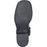 Nelson - Ameixa - Enkellaarsjes - Zwart - Leer