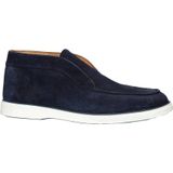 Nelson - Mocassins - Bruin - Suède - Leren Voetbed - Rubberen Loopzool