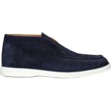 Nelson - Mocassins - Bruin - Suède - Leren Voetbed - Rubberen Loopzool