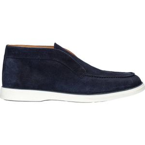 Nelson - Mocassins - Bruin - Suède - Leren Voetbed - Rubberen Loopzool