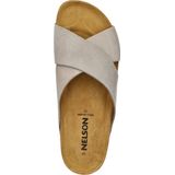 Nelson - Heren Slipper - Leer - Zwart