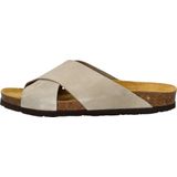 Nelson - Heren Slipper - Leer - Zwart
