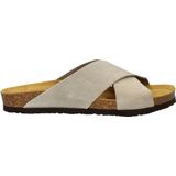 Nelson - Heren Slipper - Leer - Zwart