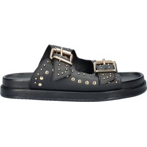 Nelson Slippers Zwarte Slipper Dames Nelson Sandalen Kopen