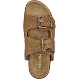 Nelson - Chunky Sandaal - Suède - Dames