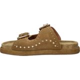 Nelson - Chunky Sandaal - Suède - Dames