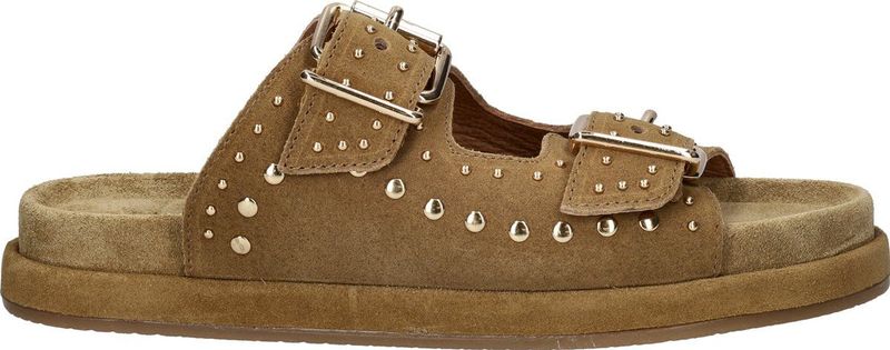 Nelson - Chunky Sandaal - Suède - Dames