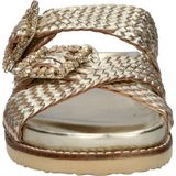 Nelson - Chunky Slipper - Dames - Leer - Voorgevormd Voetbed - Rubber Loopzool
