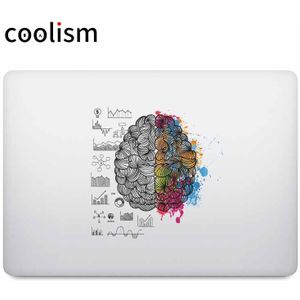 Brain Power Kleurrijke Laptop Stickers Voor Macbook Decal Pro Air Retina 11 12 13 15 Inch Mac Mi Notebook Vinyl oppervlak Boek Huid