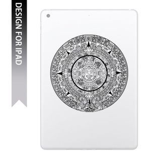 Azteekse Kalender Steen Maya Kleurrijke Sticker Voor Apple 7.9 ""9.7"" 10.5 ""11"" 12.9 ""Ipad Mini pro Air Laptop Decal Notebook Sticker