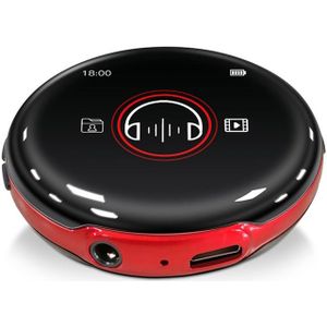 Ronde MP3 Speler Bluetooth Sport Mini 8GB MP3 Speler Draagbare Met Ingebouwde Speaker FM E-Book Met 1.44 Inch TFT kleur Screen