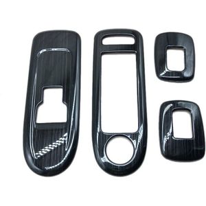 4 Stuks Auto Deur Venster Armsteun Cover Switch Button Panel Trim Voor Citroen C5 Peugeot 508
