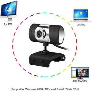 480 P Usb Webcam Pc Camera Rotatie Met Microfoon Voor Skype Computer Video Call Webcam Computer Camera Usb Camera