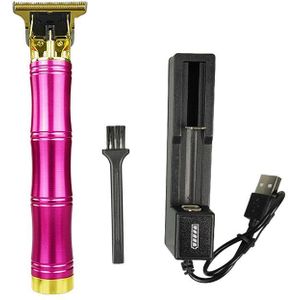Kemei T9 Kapper Tondeuse Professionele Usb Clipper Elektrische Carving T Outliner Blade Kappers Mini Snijmachine