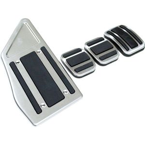 Auto Styling Voor Peugeot 3008 5008/Gt Lhd Op Gas Rempedaal Cover Boor Staal Non-Slip Gaspedaal Overlay