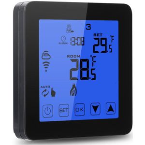 Alexa Google thuis smart Wifi energiebesparing thermostaat programmeerbare touch screen temperatuurregelaar elektrische & water verwarming