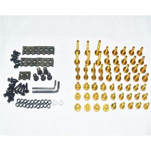 Cnc Compleet Kuip Bouten Carrosserie Schroeven Moeren Kit Voor Fit Aprilia GPR125 RS125 RSV4 Aprc Rf RSV1000R