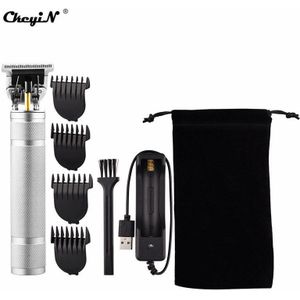 Ckeyin Pro Li T-Outliner Skelet Zware Hitter Cordless Trimmer Mannen 0Mm Kaalhoofdige Tondeuse Afwerking Haar Snijden t9 Machine