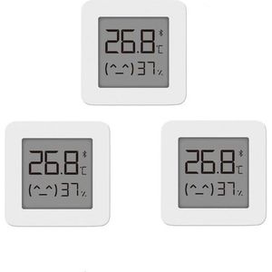 Gebundeld Verkoop Xiaomi Smart Lcd-scherm Digitale Thermometer 2 Mijia Bluetooth Temperatuur Vochtigheid Sensor Vochtmeter Mijia App