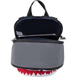 Pick & Pack  Shark Shape Backpack M / Visible grey