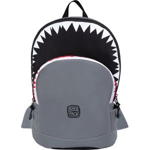 Pick & Pack Shark Shape Backpack M visible grey