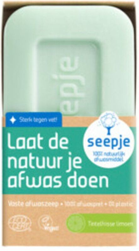 Seepje Afwaszeep Tintelfrisse Limoen Geur 120 gr