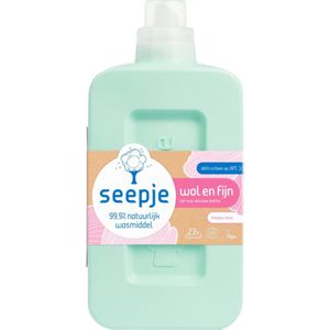 Seepje - Wasmiddel - Wol en Fijn - Vrolijke Lotus - 1000 ml