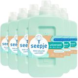 Seepje - Vloeibaar Wasmiddel Universeel - Sprankelende Jasmijn - 1 Liter