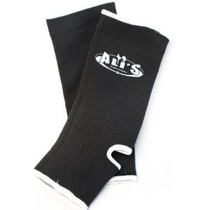 Ali's Fightgear - Enkelkous vechtsport - Zwart - Maat S - Enkelbrace - Enkelbeschermers - Enkelbeschermer vechtsport