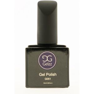 Gelzz Gellak - Gel Nagellak - kleur Admiral G051 - Blauw - Dekkende kleur - 10ml - Vegan