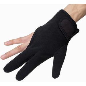 Stijltang Handschoen - 3 Vingers - Zwart - 1 stuk