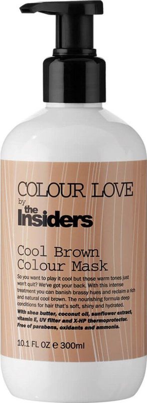 The Insiders Colour Love Chocolate Brown Colour Mask 300ml