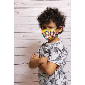 BEE SEEN | Mondmasker voor kinderen | Stripfiguren | kids mask | mondkapje kinderen | grappige mondkapjes