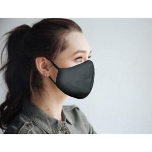 BEE SEEN | Black 3D | mondkapjes | mondmaskers | wasbaar | niet medisch mondmasker |  aansluitende mondkapjes | comfortabele mondkapjes