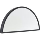 LOFT42 Mirror Spiegel Half Rond - Zwart - Metaal - 60x31