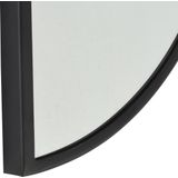 LOFT42 Mirror Spiegel Half Rond - Zwart - Metaal - 60x31
