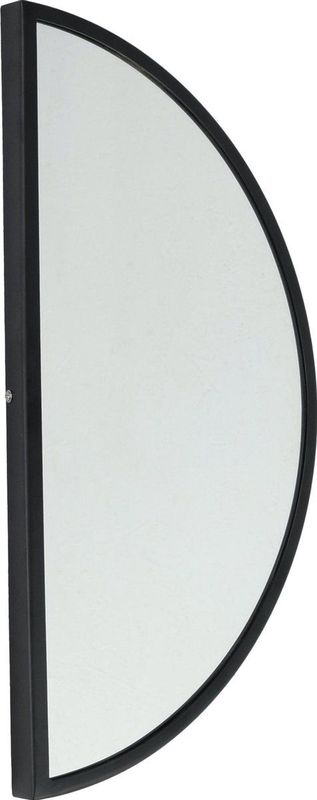 LOFT42 Mirror Spiegel Half Rond - Zwart - Metaal - 60x31