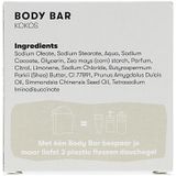 Body Bar Kokos | Handgemaakt in Nederland | 80 wasbeurten | Plasticvrij | Dierproefvrij | Vegan | Plasticvrij | 100% biologisch afbreekbare verpakking