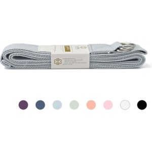 Katoenen Yoga Riem - Marvellous Mint - Mint - 250 cm