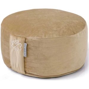 Meditatiekussen │ Rond │ Fluweel │ Glamorous Gold