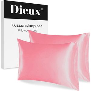 Kussenhoezen - Katoen - Blauw - Set van 2