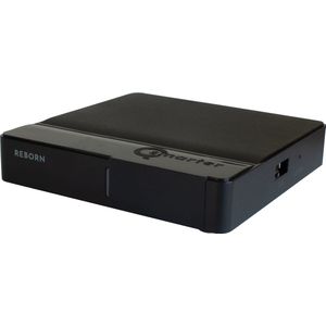 Qsmarter Reborn Android Mediaspeler - 4K UHD - Zwart