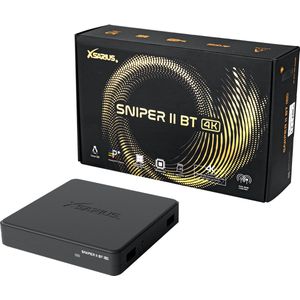 XSARIUS - Sniper 2 BT 4K UHD Linux OTT Mediastreamer