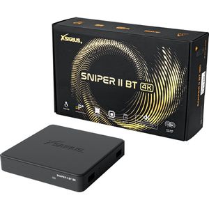 Xsarius Sniper 2 Bluetooth 4K UHD Linux OTT Mediastreamer