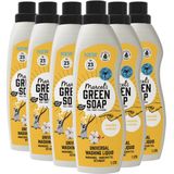 Marcel's Green Soap - Wasmiddel - Katoen & Vanille - 1 liter - 6x 23 Wasbeurten