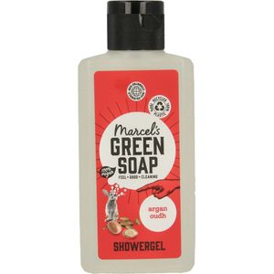 Marcel's Green Soap - Showergel - Argan & Oudh - Mini 100 ml - Vegan