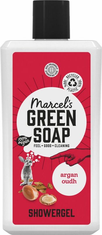 Marcel's Green Soap - Showergel - Argan & Oudh - Mini 100 ml - Vegan