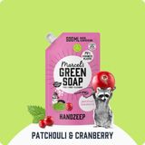 Marcel’s Green Soap - Handzeep - Patchouli & Cranberry - Navul Stazak 500 ml