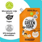 Marcel’s Green Soap - Handzeep - Sinaasappel & Jasmijn - 500 ml - Plantaardig
